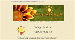 Desktop Screenshot of dtpageconsulting.com
